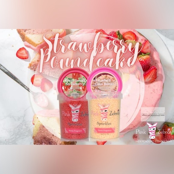 Strawberry Poundcake Pink Zebra Blend - Picture 1 of 1
